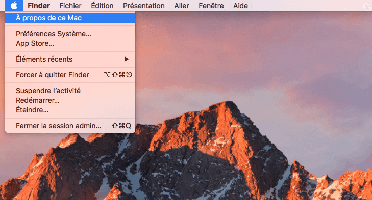 À propos de ce Mac