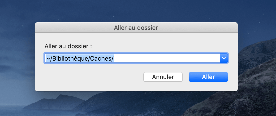 Nettoyer les caches de système et les caches utilisateur sur macOS