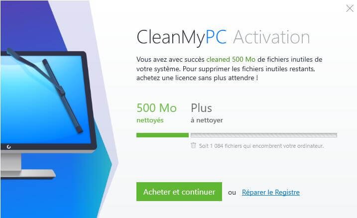 Est-ce que CleanMyPC est gratuit