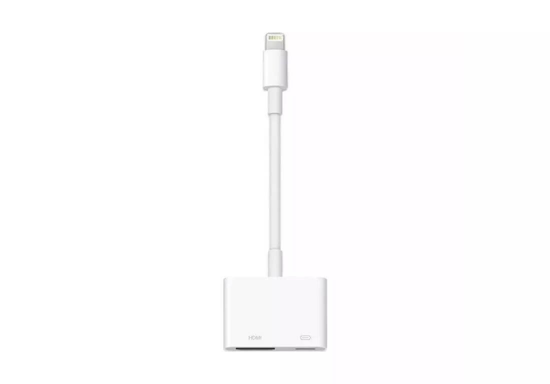 Connecter un iPad à un HDTV via un câble HDMI
