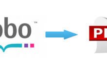 Comment convertir des eBooks Kobo en PDF