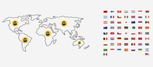 CyberGhost offre des vitesses impressionnantes dans le même pays ainsi que des serveurs VPN dédiées spécifiquement au téléchargement de vidéos 4K et au partage de contenu P2P.