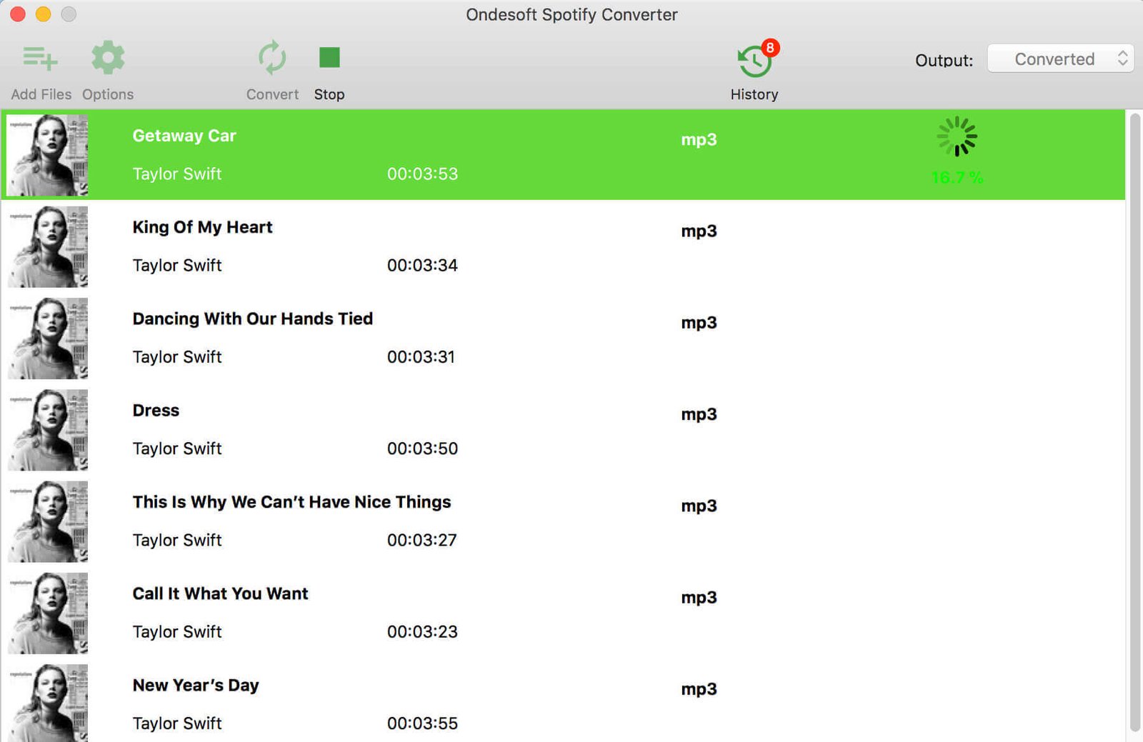 Télécharger et convertir Spotify en MP3