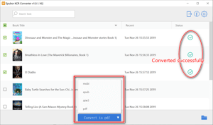 epubor kcr converter