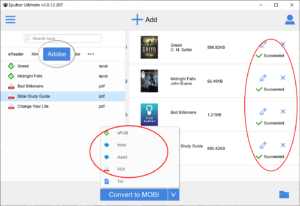 Comment convertir des fichiers ACSM en PDF