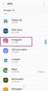 Appuyez sur l’option qui vous permet de fermer manuellement l’application.