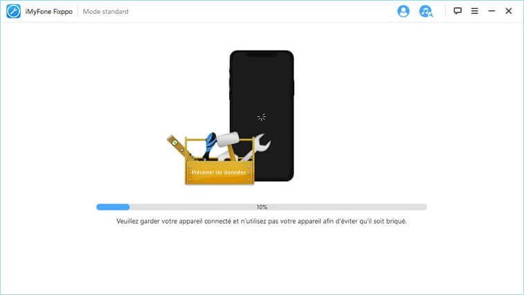 Réparer l’appareil