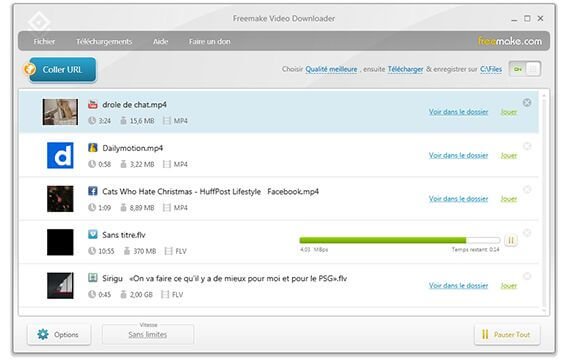 téléchargement de vidéos YouTube est gratuit