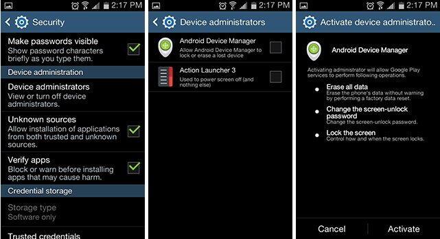 Comment suivre la localisation d’un appareil Android en utilisant le gestionnaire d’appareil Android