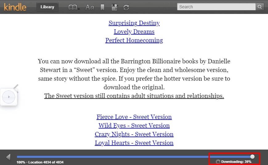 Kindle Cloud Reader