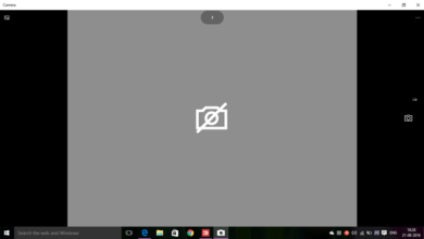 La caméra de Windows 10 ne marche pas