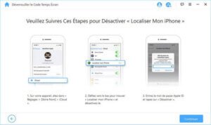 désactiver la fonction « Localiser mon iPhone »