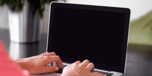écran noir macbook