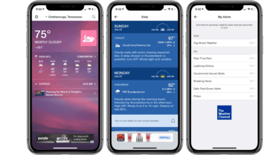 Meilleures applications météo pour iPhone et iPad