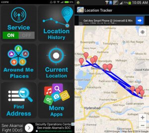 Mobile GPS Location Tracker