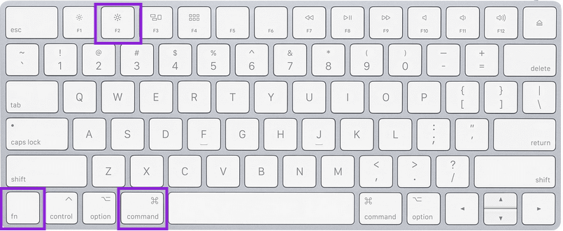 clavier de votre iMac pour pouvoir entrer dans le mode d’affichage cible