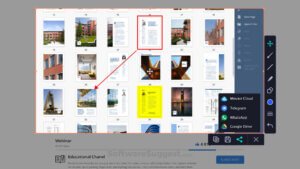 Movavi Screen Recorder Partage via Messenger