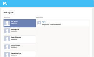 espionner des messages Instagram
