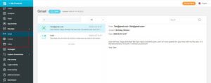 Interception et lecture des e-mails envoyés et reçus