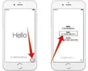 Le numéro IMEI ou le numéro de série de votre iPhone