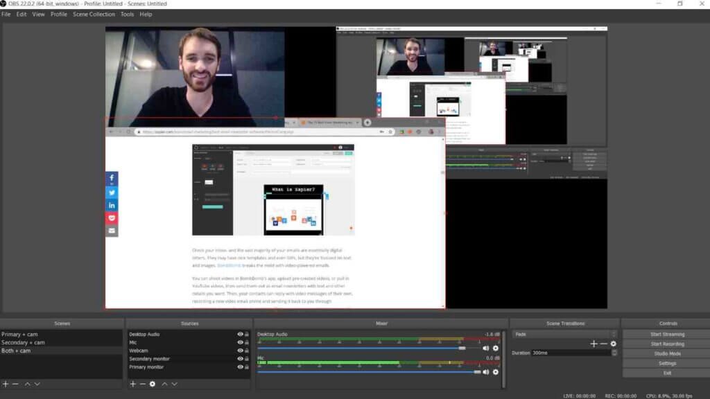 obs studio screen recorder obs studio screen recorder