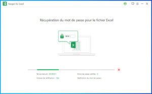 récupérer le mot de passe du document Excel