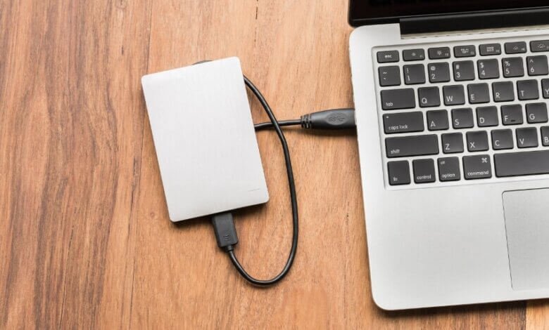 Récupération de disque dur externe