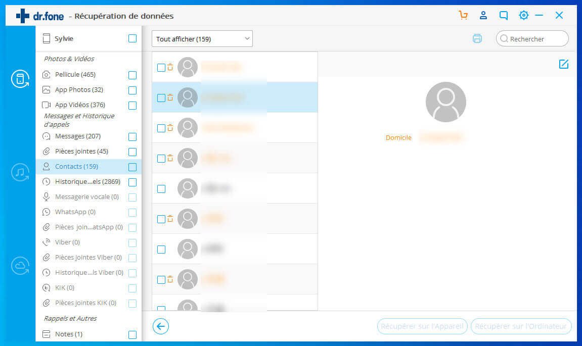 Comment restaurer les contacts d’un iPhone