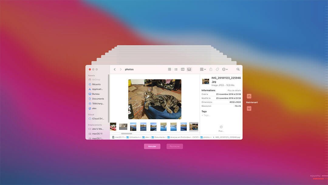 Comment récupérer les fichiers supprimés d’un Mac en utilisant la fonction de sauvegarde de Time Machine