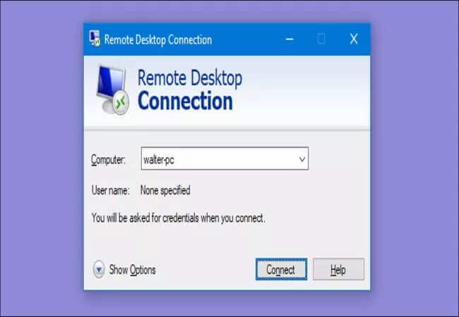 Sur un ordinateur local marchant sur Windows 10