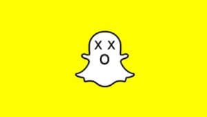 Snapchat ne fonctionne pas