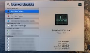 Spotlight Moniteur d’activité