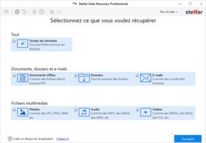 Stellar Récupération de données