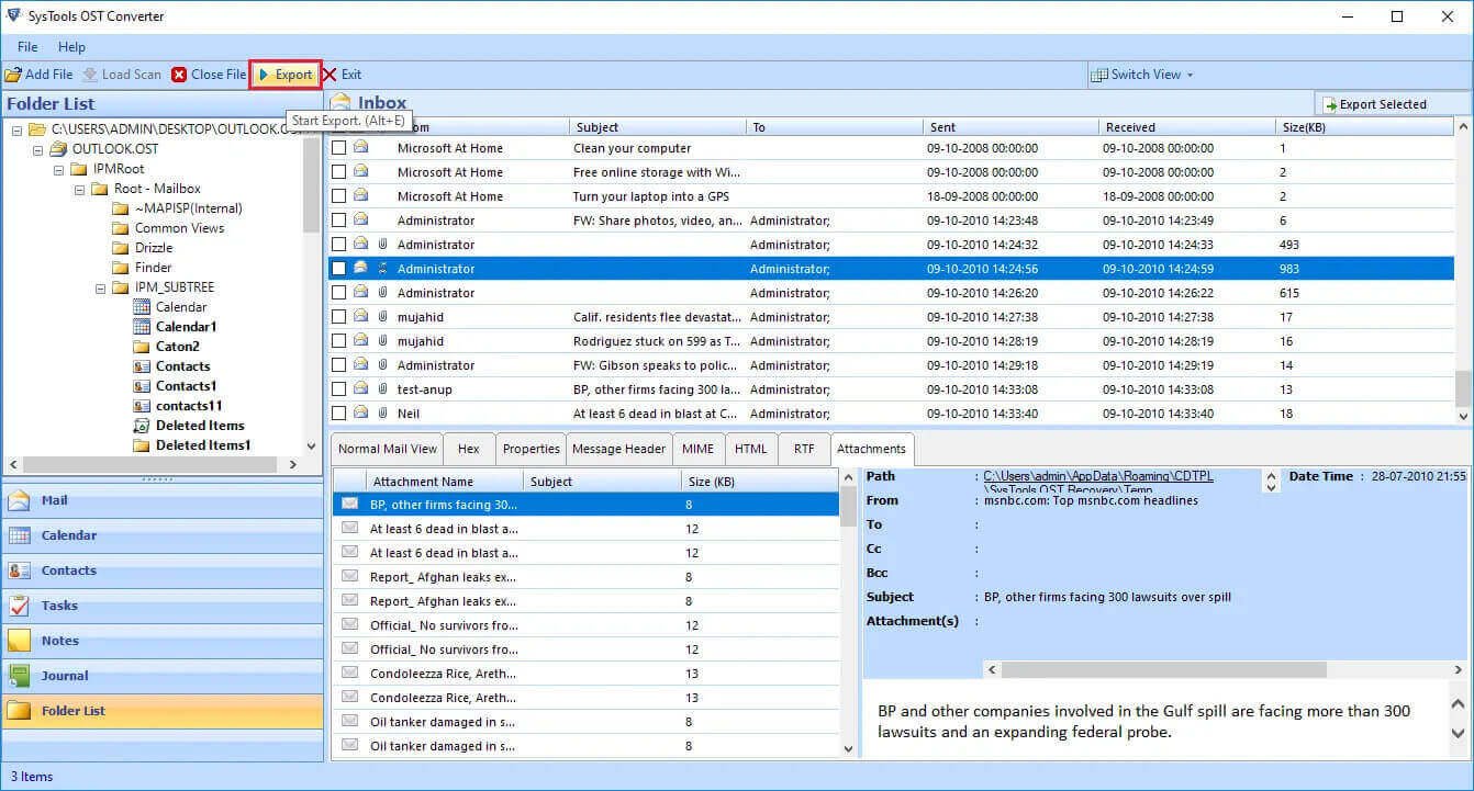 SysTools OST Converter