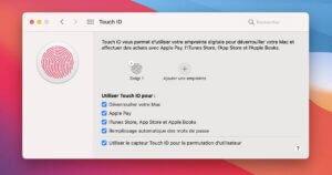 supprimer l’empreinte choisie