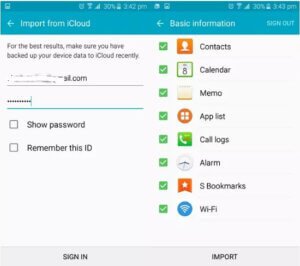 Transférer WhatsApp d’un iPhone vers un Samsung via Samsung Smart Switch