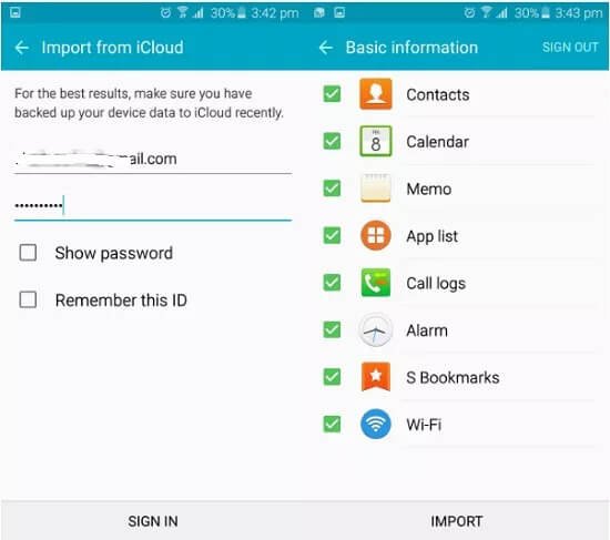 Transférer WhatsApp d’un iPhone vers un Samsung via Samsung Smart Switch
