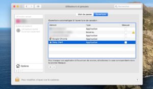 Utilisateurs et groupes