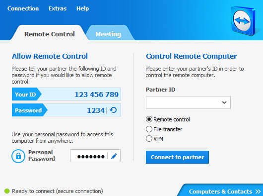 Utiliser TeamViewer pour résoudre le problème de virus de messages directs de Twitter