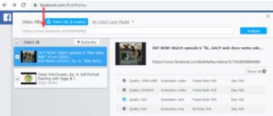 vous souhaitez télécharger plusieurs vidéos Facebook