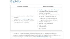 Un transfert de site WordPress gratuit